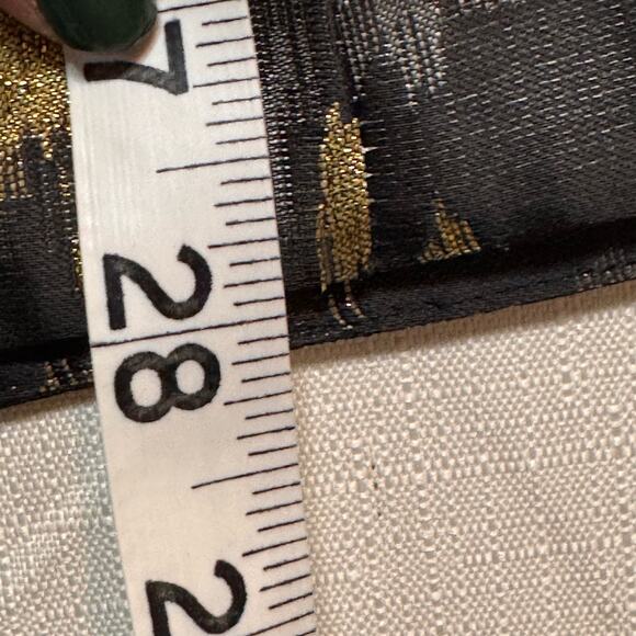 ELIZA J Jaquard Fit & Flare Dress Size 14 Party Floral Metallic Festive Holiday - Picture 14 of 16